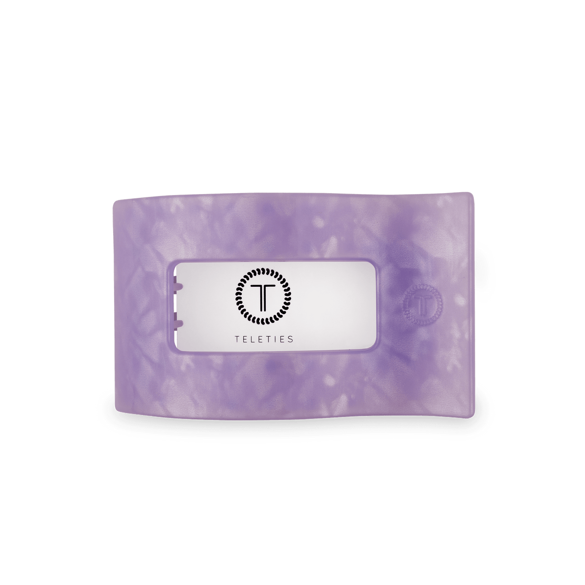 Lavender Mist Medium Flat Rectangle Hair Clip
