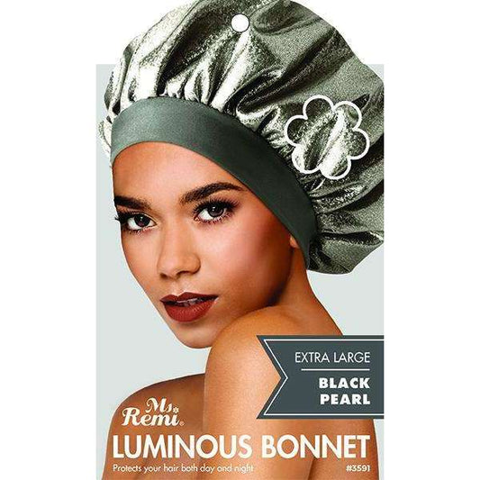 Ms. Remi Luminous Bonnet X-Large, 1 Count, Black