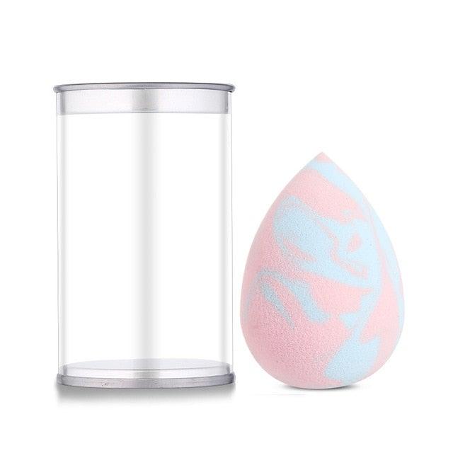Stylish Womens Makeup Sponge Cosmetic Puff Powder Smooth Beauty Water-Drop Shape Tool Make Up Sponges Cosmetics Colorful